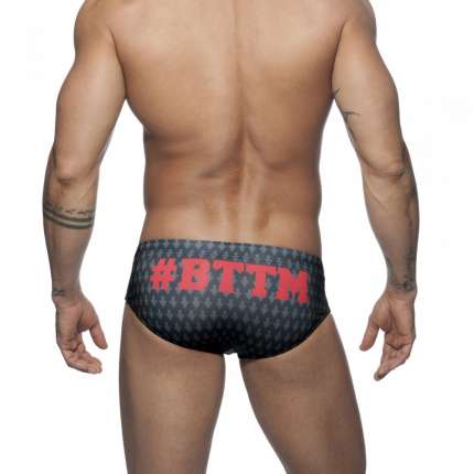 Sunga Addicted Bottom Brief Vermelho,500141