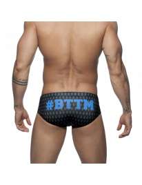 Sunga Addicted Bottom Brief Azul Marinho,500142