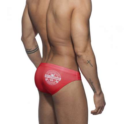 Sunga Addicted Lifeguard Brief Vermelho,500147