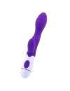 Vibrador Rabbit Double Love Silicone Roxo 21 cm,210042