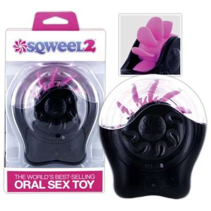 Simulador de Sexo Oral Sqweel 2 Preto,212022