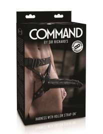 Harness com Strap-on SR Command Dildo Oco 24 cm,150017