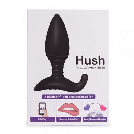 Plug with Vibration Lovense Hush 3.8 cm 243020