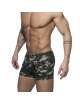 Calções Addicted Camo Jeans Short Camuflagem Verde,500153