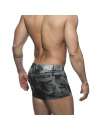 Calções Addicted Camo Jeans Short Camuflagem Cinza,500154