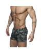 Shorts Addicted Camo Jeans Shorts Camouflage Gray 500154