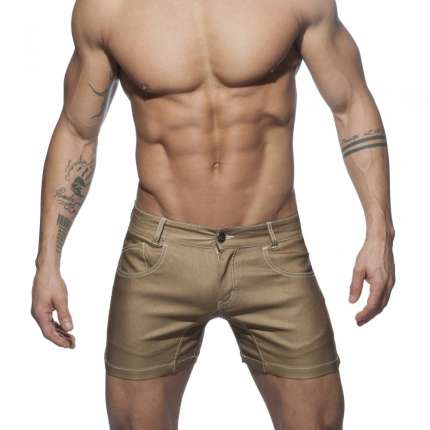 Calções Addicted Metal Short Dourado,500155