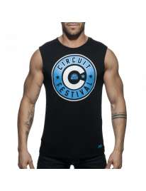 Manga Cava Addicted Circuit Boy 2018 Tank Top Preto,500171