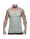 Sleeve Armhole Addicted High Class Hooker Tank Top Gray 500163