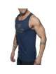 Sleeve Armhole Addicted High Class Hooker Tank Top Navy Blue 500165