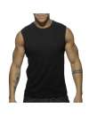 Manga Cava Addicted Basic Tank Top Preto,500175