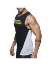 Sleeve Armhole Addicted Tank Top Black 500177