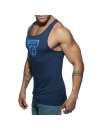 Manga Cava Addicted Woof Tank Top Azul Marinho,500185