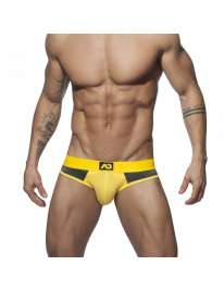 Jockstrap Addicted Velvet Combi Jock Amarelo,500191