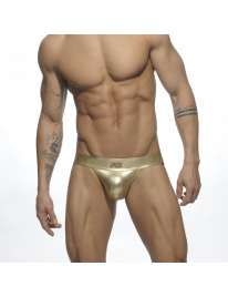 Jockstrap Addicted Metalic Jock Dourado,500193