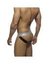 Jockstrap Addicted Metalic Jock Prateado,500194