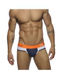 Jockstap Addicted Contrast Mesh Bottom Brief Azul Marinho,500195